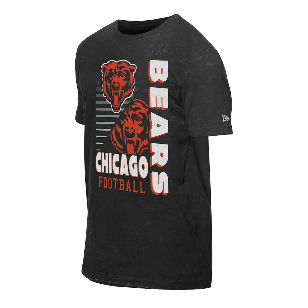 Enzyme Washed Oversized T-Shirt - Chicago Bears T-shirts