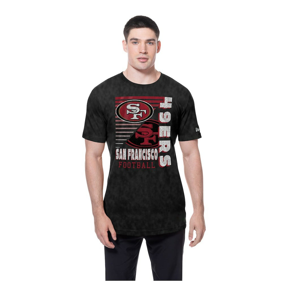 Enzyme Washed Oversized T-Shirt - San Francisco 49ers T-shirts