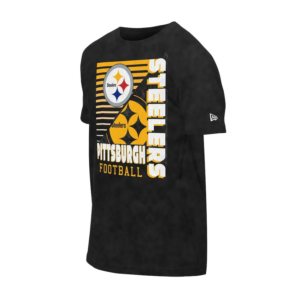 Enzyme Washed Oversized T-Shirt - Pittsburgh Steelers T-shirts