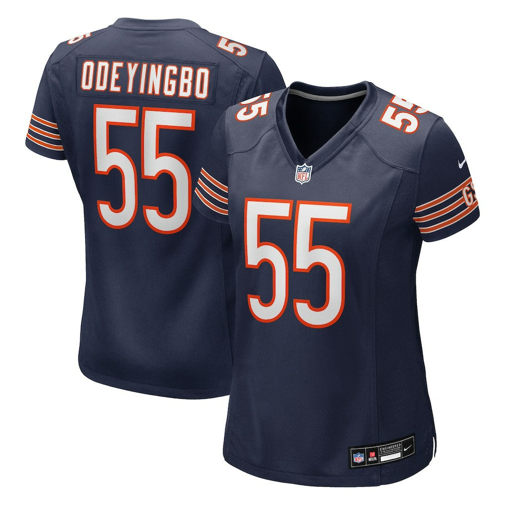 Dayo Odeyingbo  Women's Team Game Jersey - Chicago Bears Jerseys