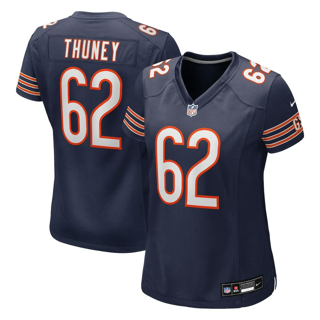 Joe Thuney  Women's Team Game Jersey - Chicago Bears Jerseys