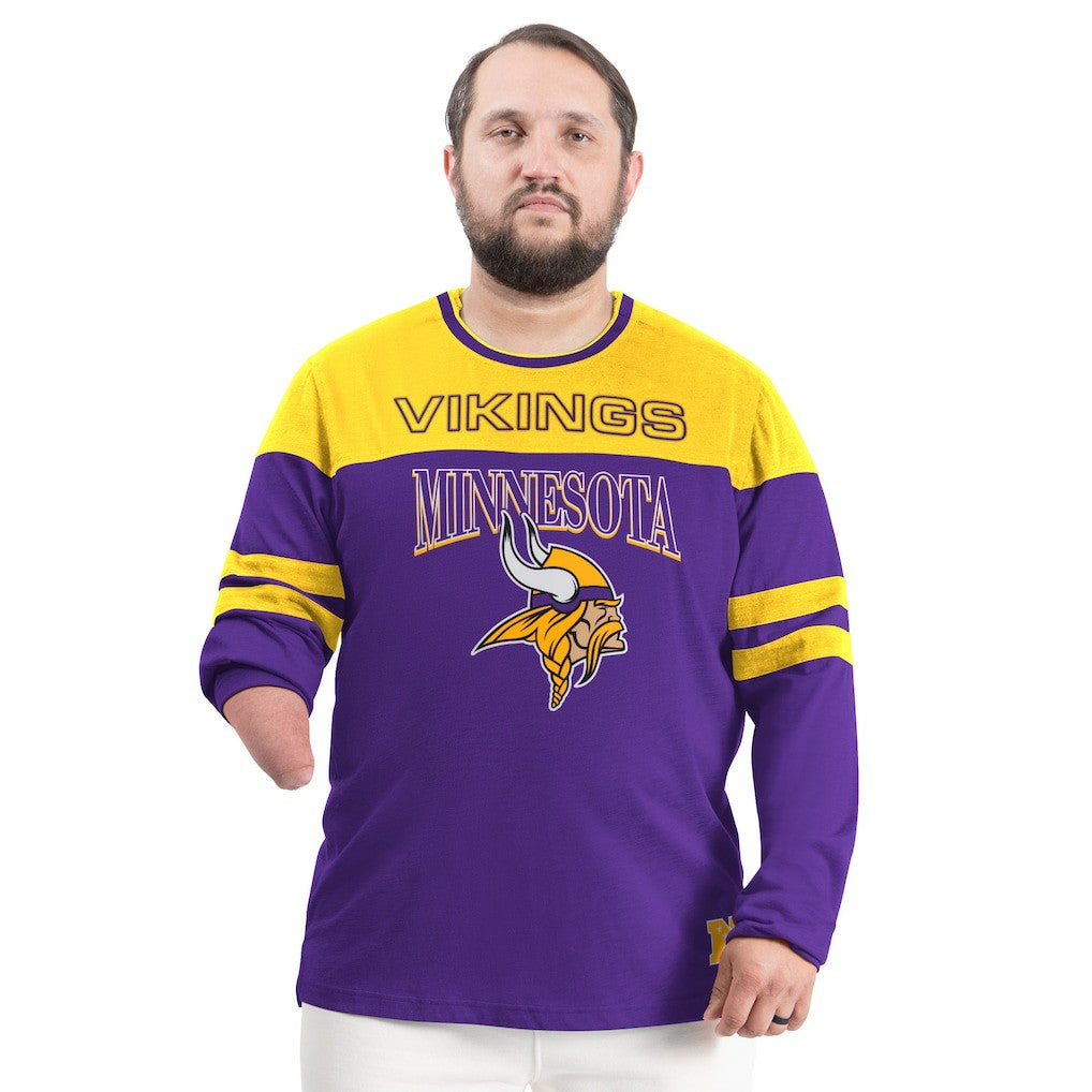 G-III Sports by Carl Banks Adaptive Outlast Long Sleeve T-Shirt - Minnesota Vikings T-shirts