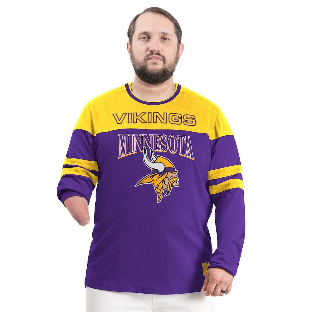 G-III Sports by Carl Banks Adaptive Outlast Long Sleeve T-Shirt - Minnesota Vikings T-shirts