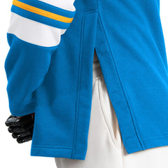 G-III Sports by Carl Banks Adaptive Lord Stanley Crewneck Sweatshirt - Los Angeles Chargers Sweatshirts