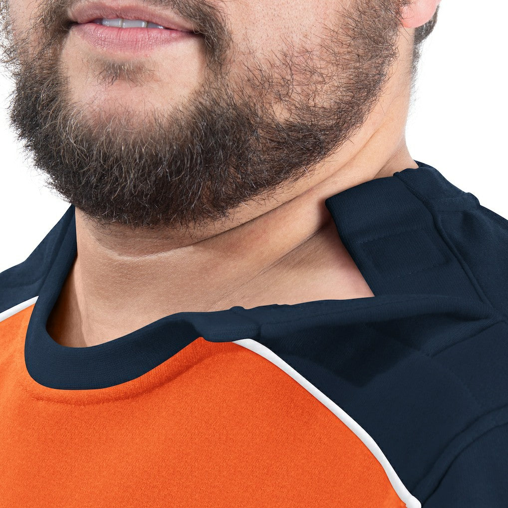 G-III Sports by Carl Banks Adaptive Lord Stanley Crewneck Sweatshirt - Denver Broncos Sweatshirts