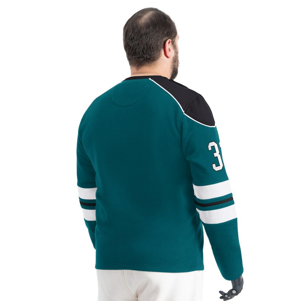 G-III Sports by Carl Banks Adaptive Lord Stanley Crewneck Sweatshirt - Philadelphia Eagles Sweatshirts