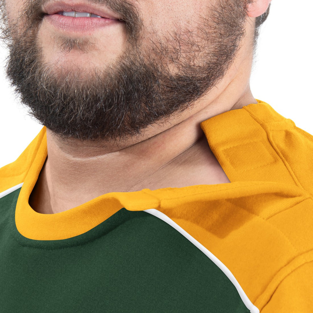 G-III Sports by Carl Banks Adaptive Lord Stanley Crewneck Sweatshirt - Green Bay Packers Sweatshirts