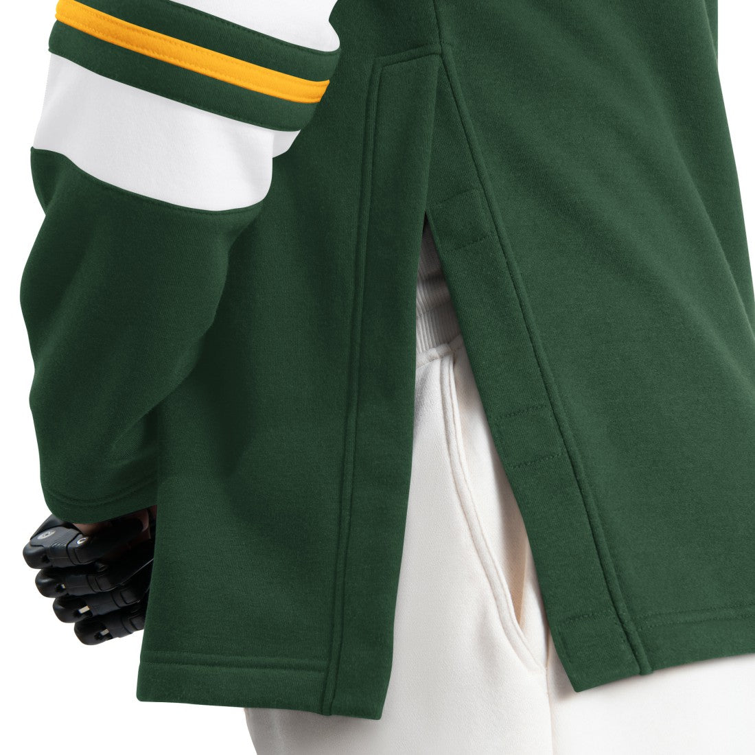 G-III Sports by Carl Banks Adaptive Lord Stanley Crewneck Sweatshirt - Green Bay Packers Sweatshirts