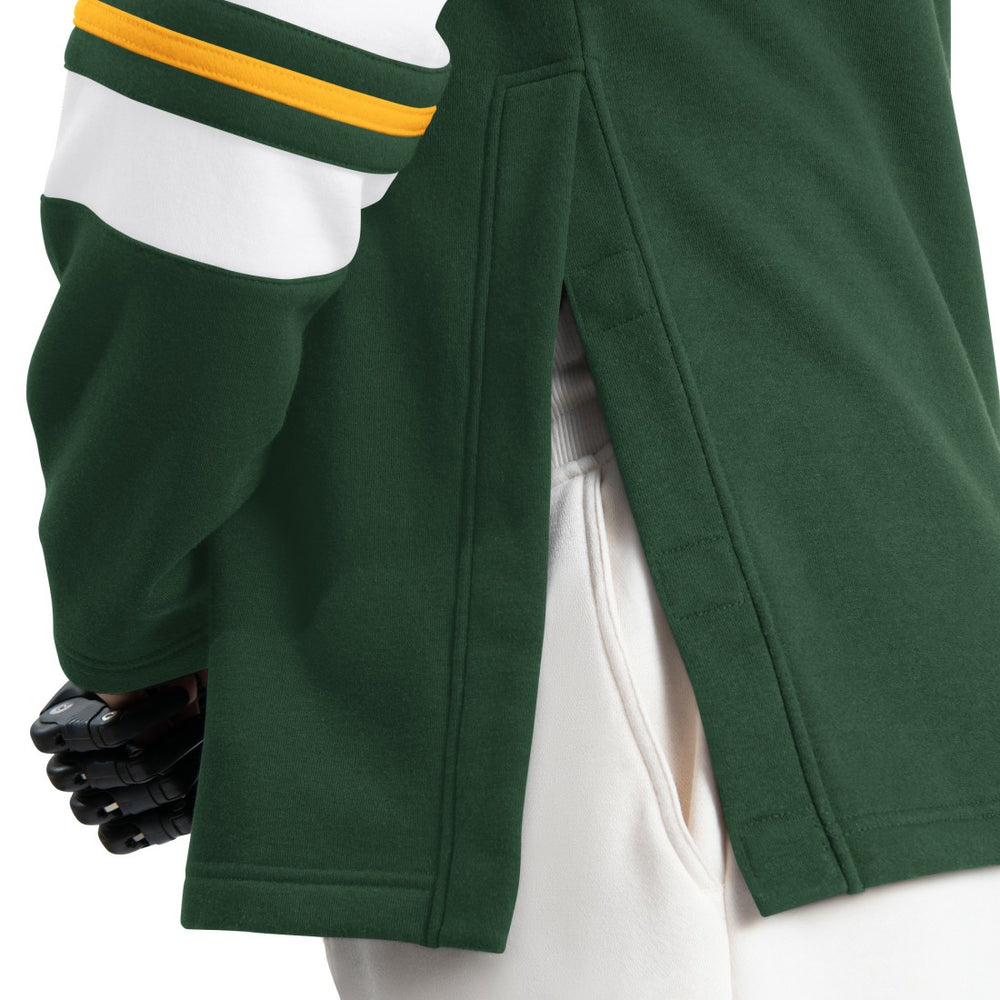 G-III Sports by Carl Banks Adaptive Lord Stanley Crewneck Sweatshirt - Green Bay Packers Sweatshirts