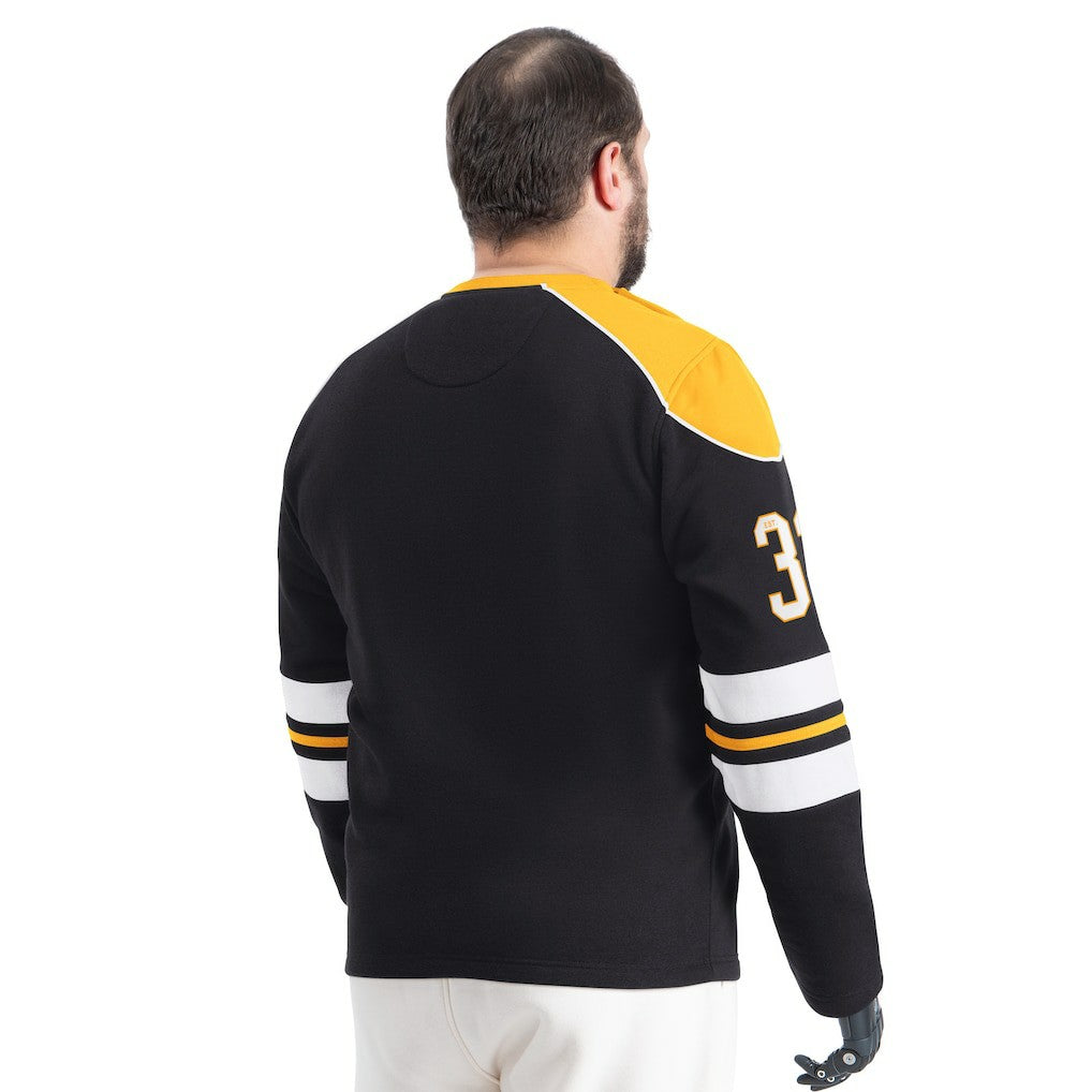 G-III Sports by Carl Banks Adaptive Lord Stanley Crewneck Sweatshirt - Pittsburgh Steelers Sweatshirts