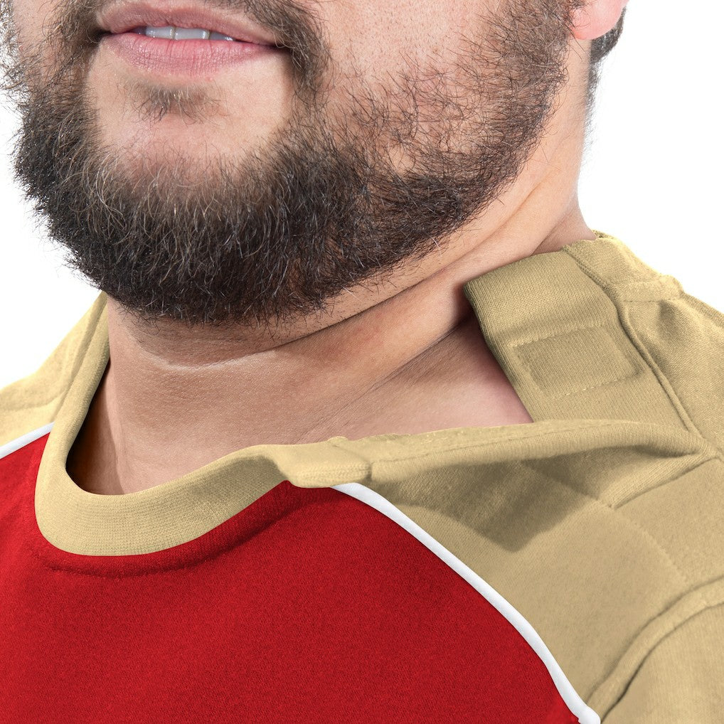 G-III Sports by Carl Banks Adaptive Lord Stanley Crewneck Sweatshirt - San Francisco 49ers Sweatshirts