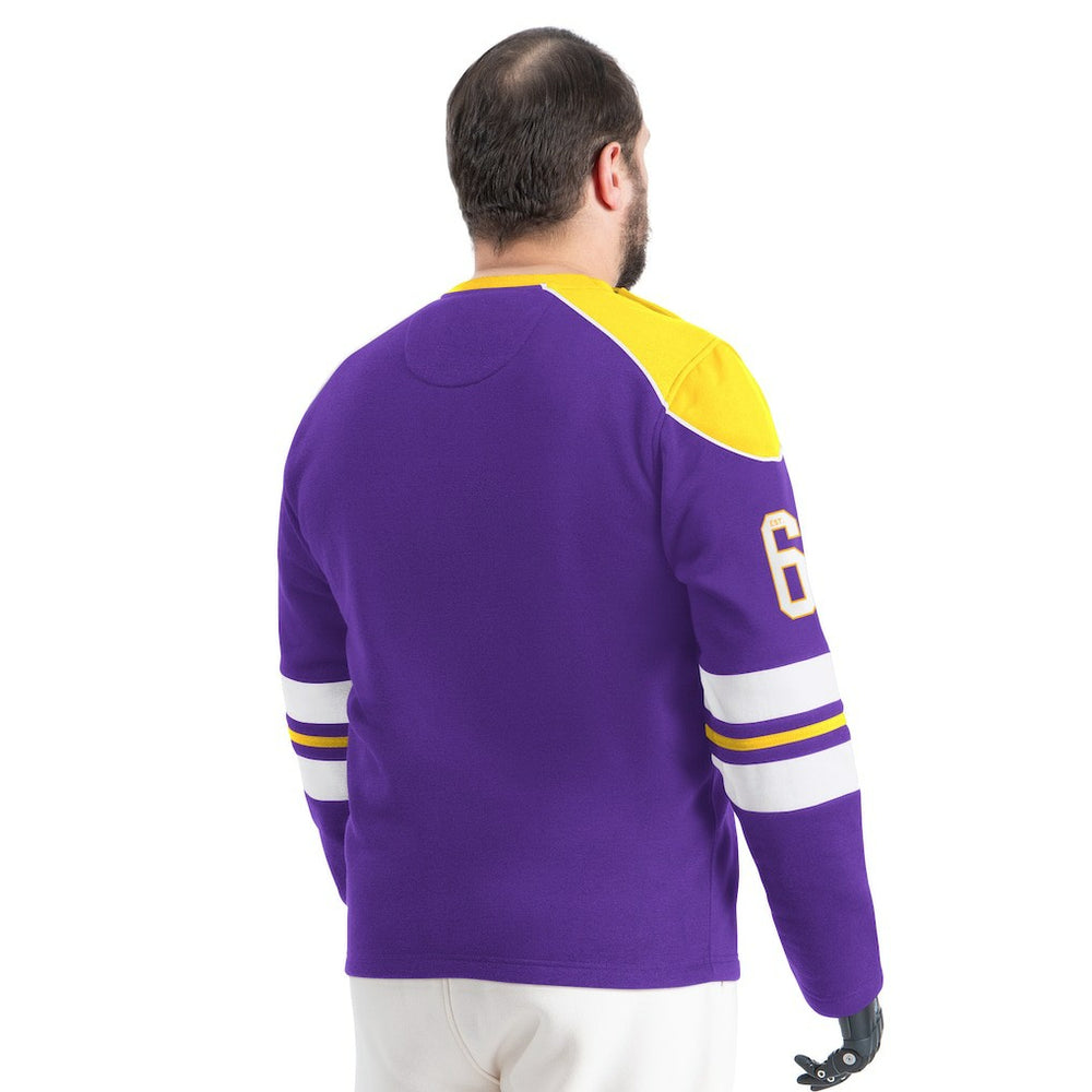 G-III Sports by Carl Banks Adaptive Lord Stanley Crewneck Sweatshirt - Minnesota Vikings Sweatshirts
