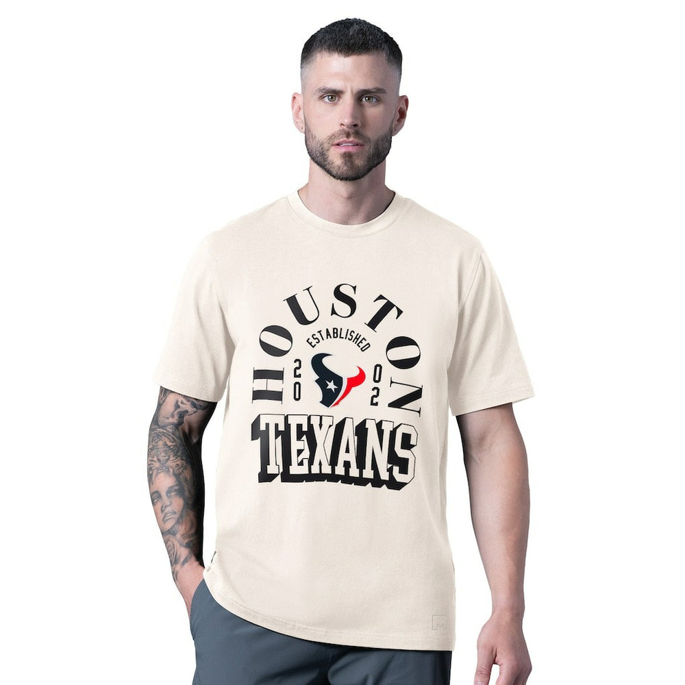 MSX by Michael Strahan Whiteout Vintage T-Shirt - Houston Texans T-shirts