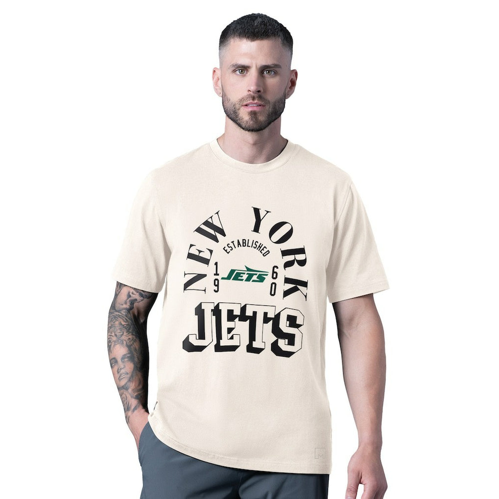 MSX by Michael Strahan Whiteout Vintage T-Shirt - New York Jets T-shirts