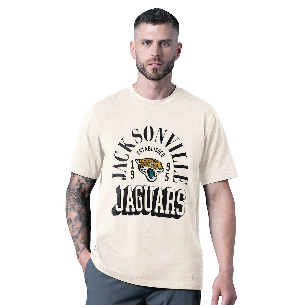 MSX by Michael Strahan Whiteout Vintage T-Shirt - Jacksonville Jaguars T-shirts