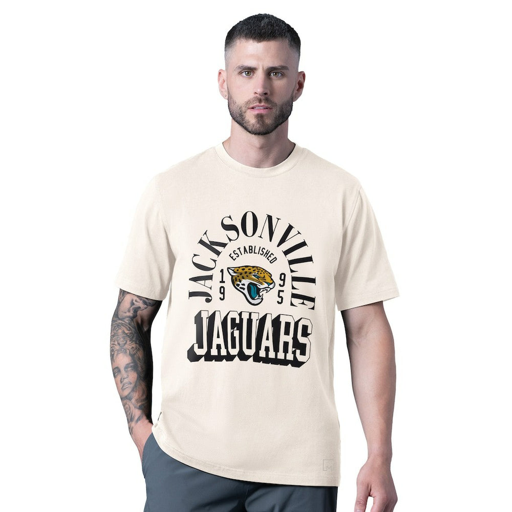 MSX by Michael Strahan Whiteout Vintage T-Shirt - Jacksonville Jaguars T-shirts