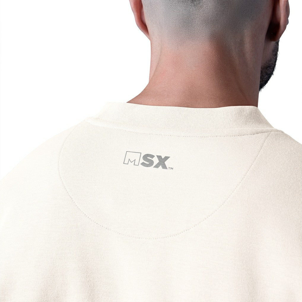 MSX by Michael Strahan Whiteout Tri-Blend Sweatshirt - Seattle Seahawks Sweatshirts