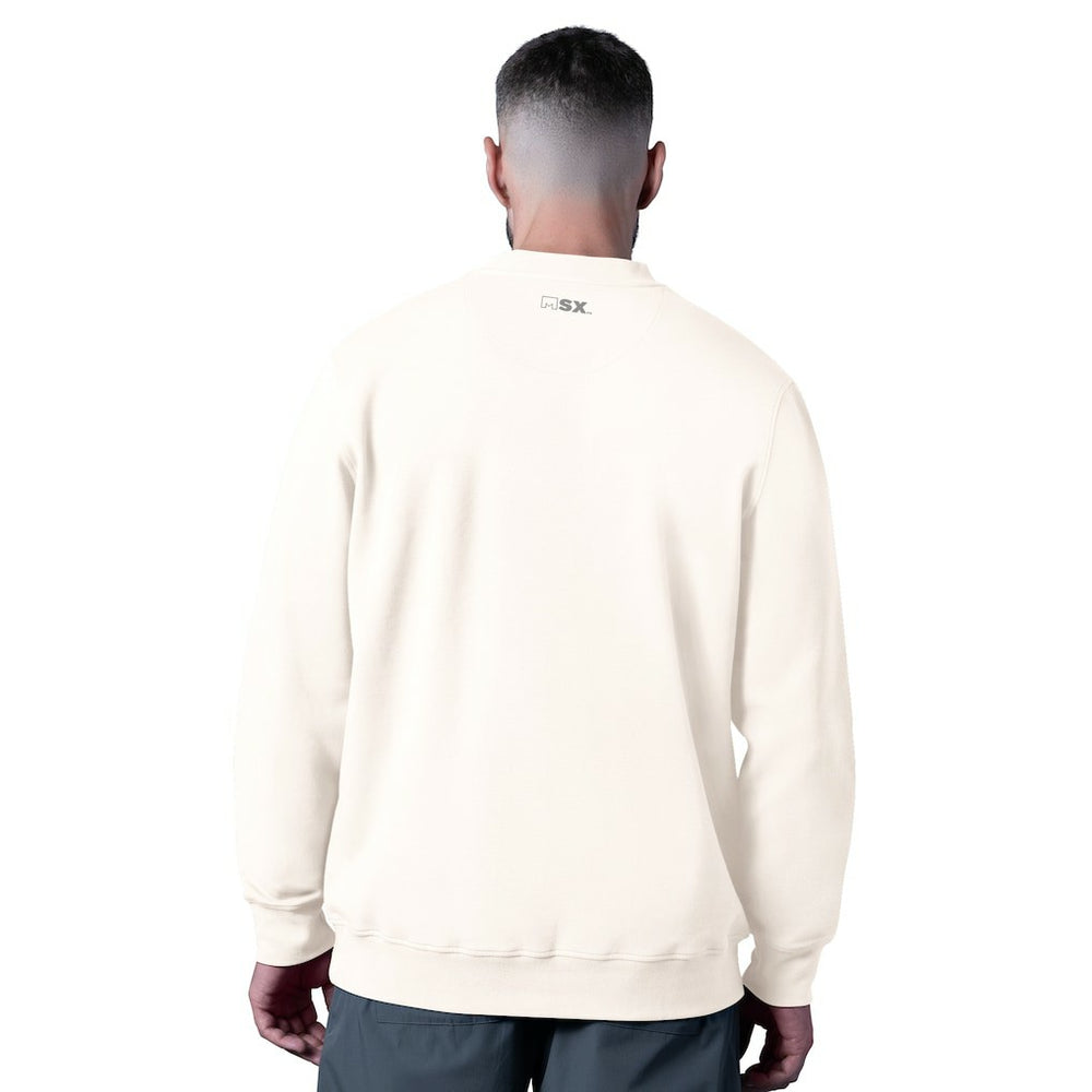 MSX by Michael Strahan Whiteout Tri-Blend Sweatshirt - Philadelphia Eagles Sweatshirts
