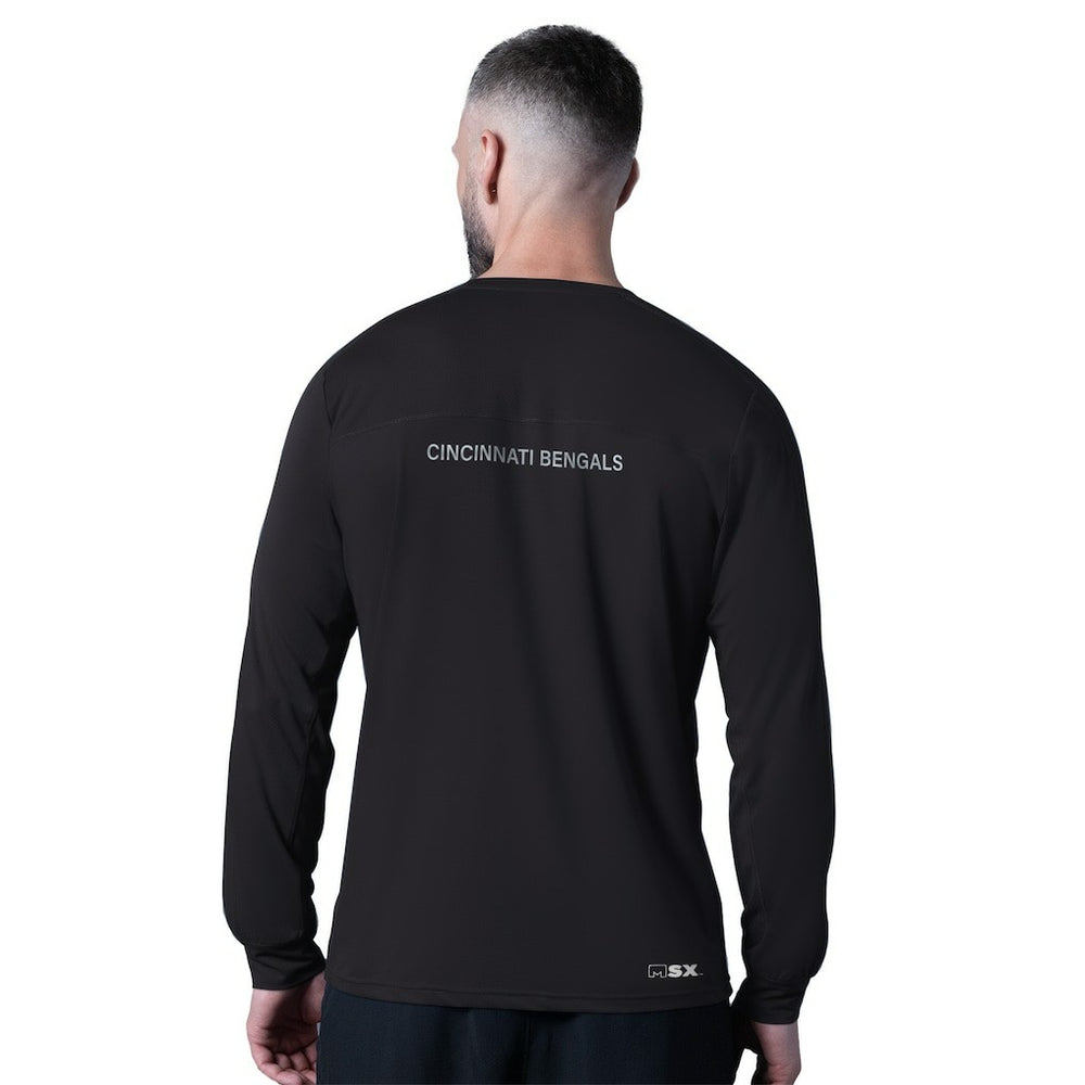 MSX by Michael Strahan Forward Long-Sleeve T-Shirt - Cincinnati Bengals T-shirts