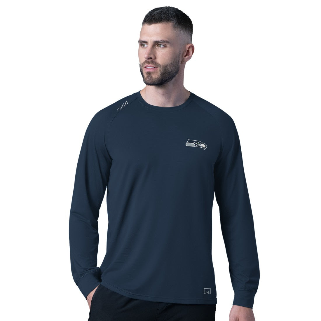 MSX by Michael Strahan Forward Long-Sleeve T-Shirt - Seattle Seahawks T-shirts