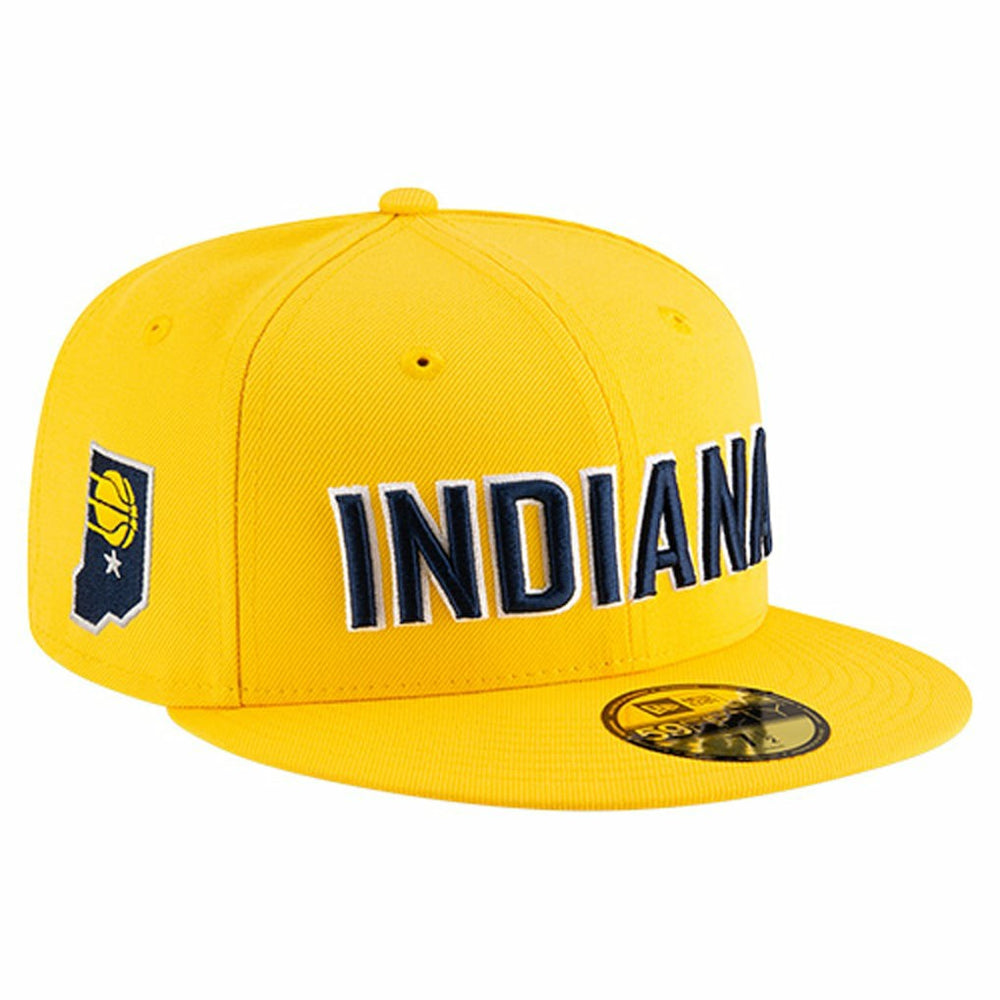 New Era Indiana Pacers Statement Edition Jersey Hook 59Fifty Fitted Hat