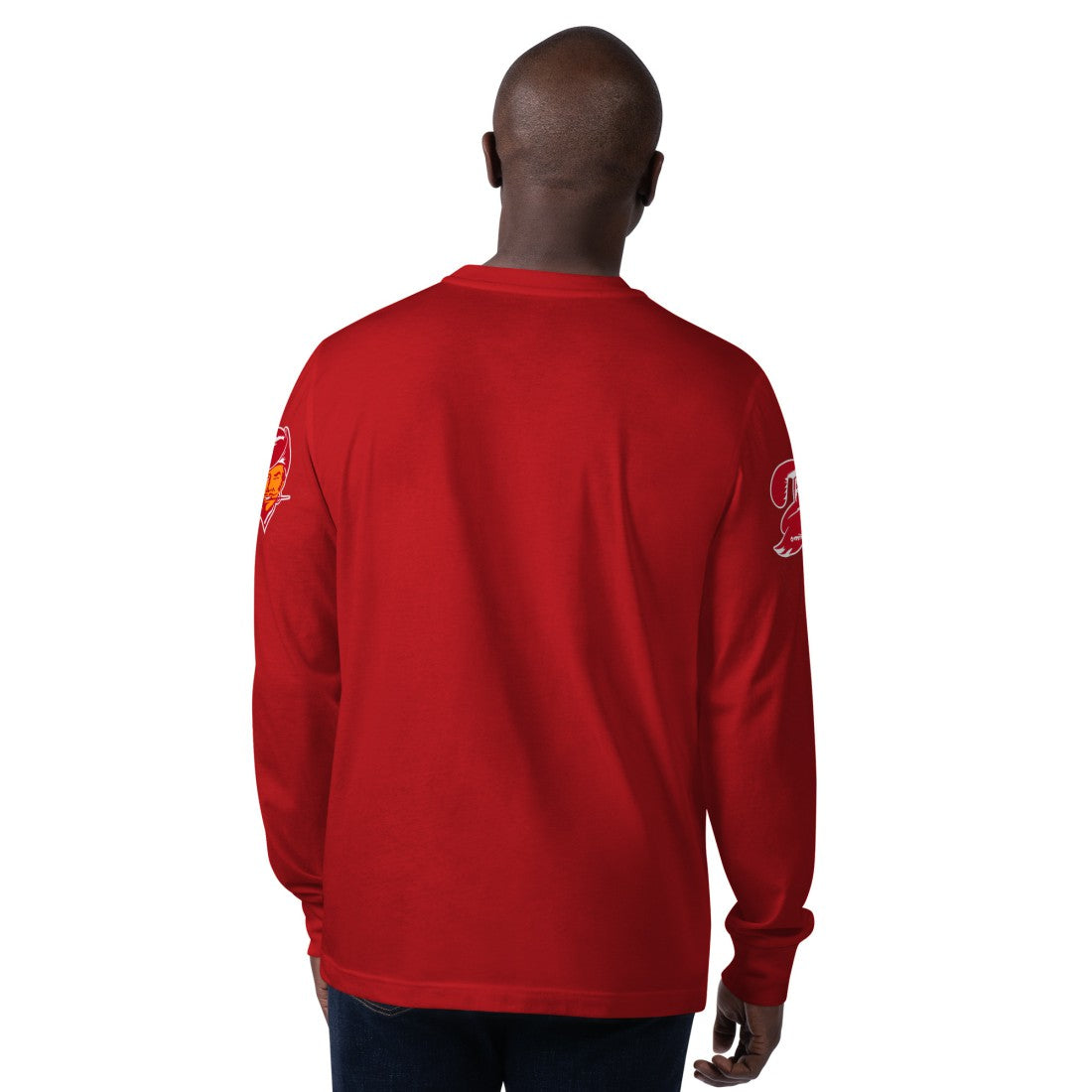 Starter Extreme Clutch Hit Vintage Logo Long Sleeve T-Shirt - Tampa Bay Buccaneers T-shirts