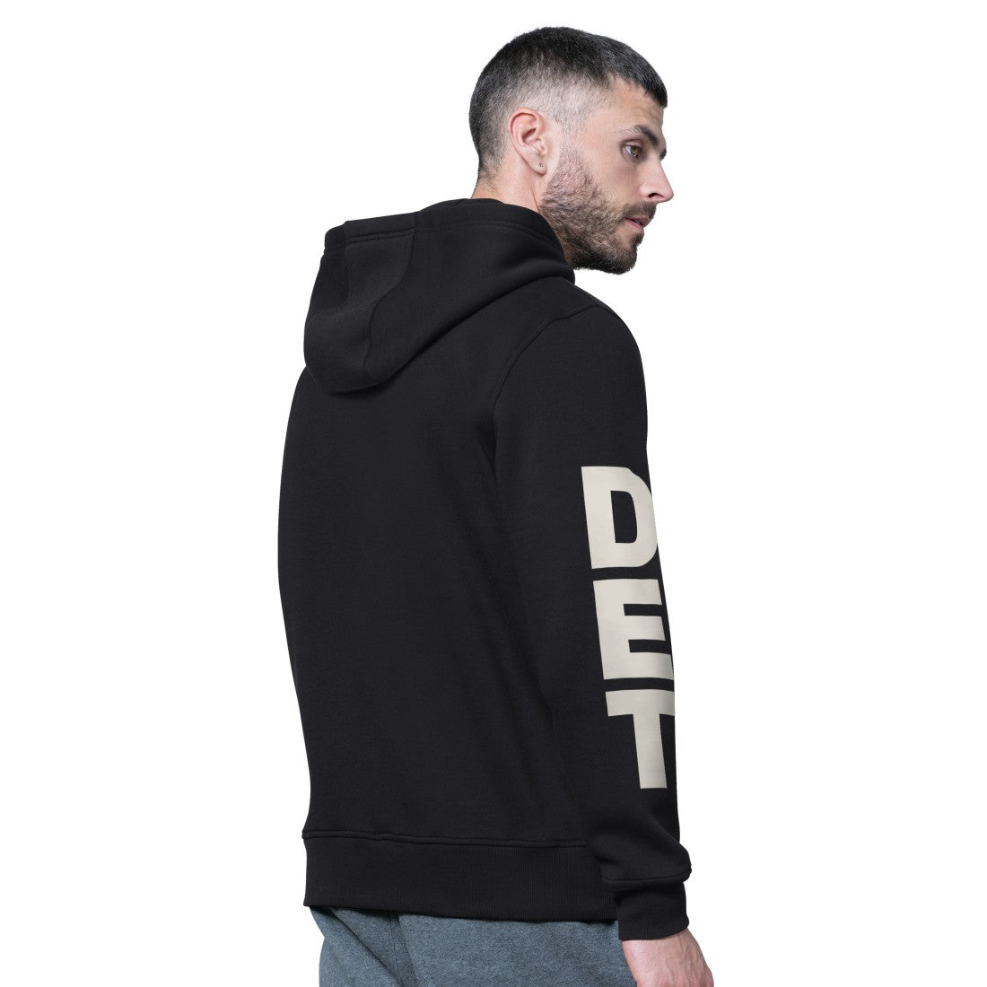 Starter Handoff Fleece Hoodie Sweatshirt - Detroit Lions Hoodies