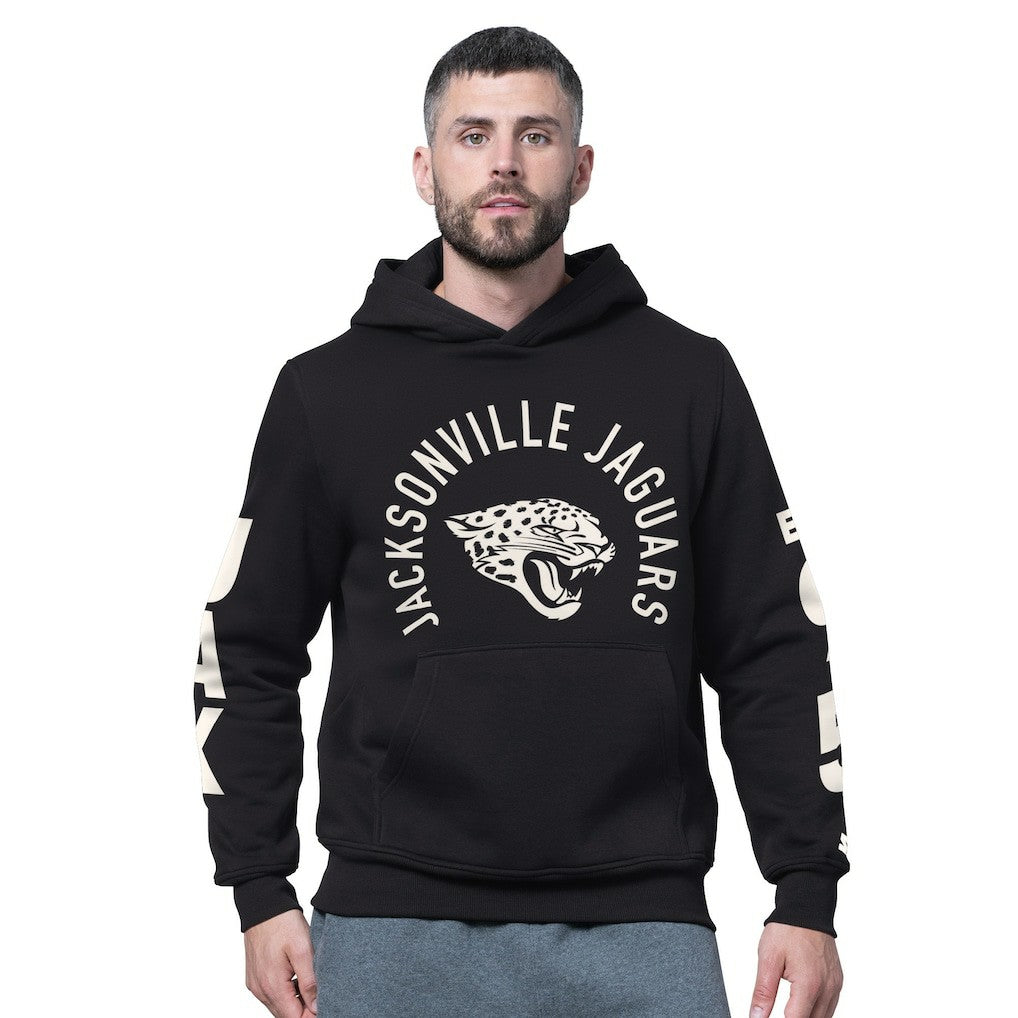Starter Handoff Fleece Hoodie Sweatshirt - Jacksonville Jaguars Hoodies