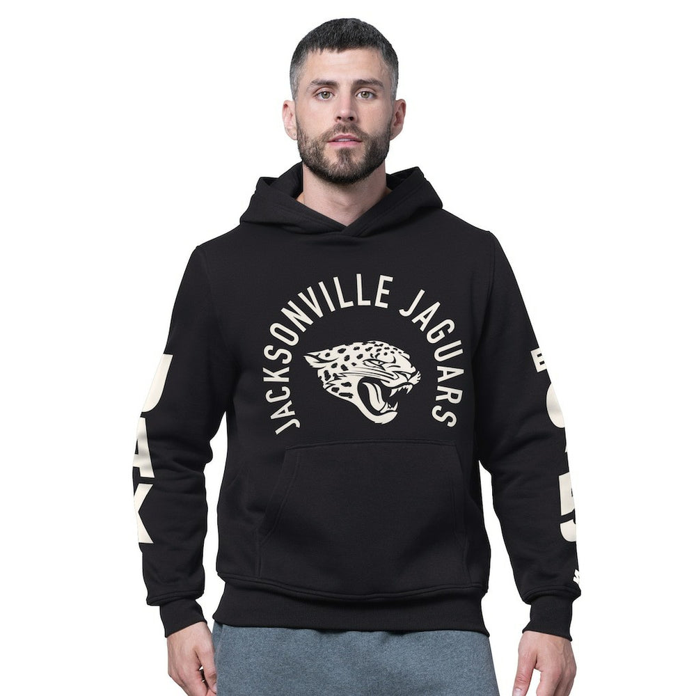 Starter Handoff Fleece Hoodie Sweatshirt - Jacksonville Jaguars Hoodies