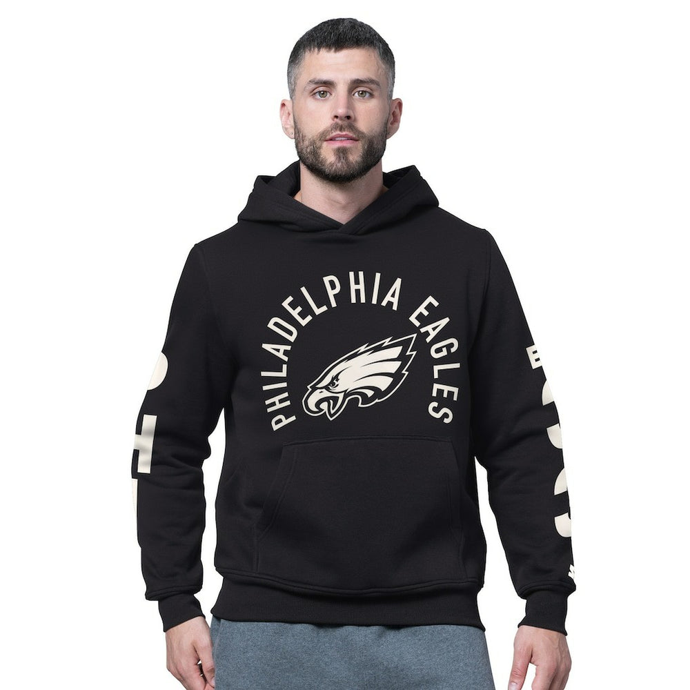 Starter Handoff Fleece Hoodie Sweatshirt - Philadelphia Eagles Hoodies