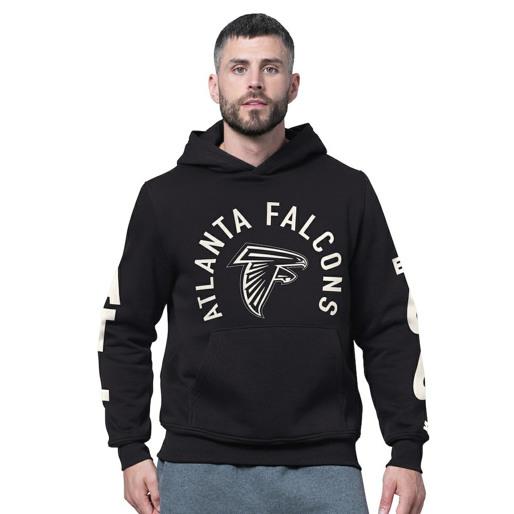 Starter Handoff Fleece Hoodie Sweatshirt - Atlanta Falcons Hoodies