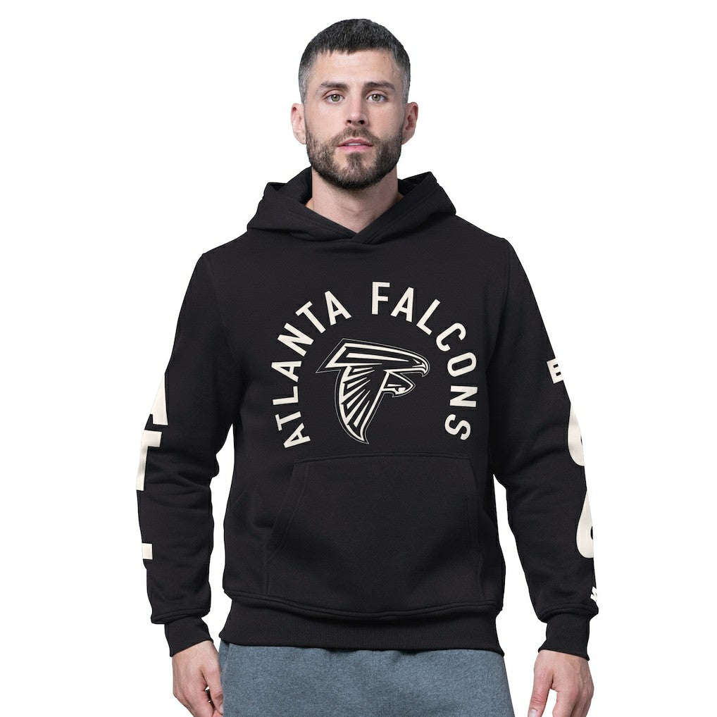 Starter Handoff Fleece Hoodie Sweatshirt - Atlanta Falcons Hoodies