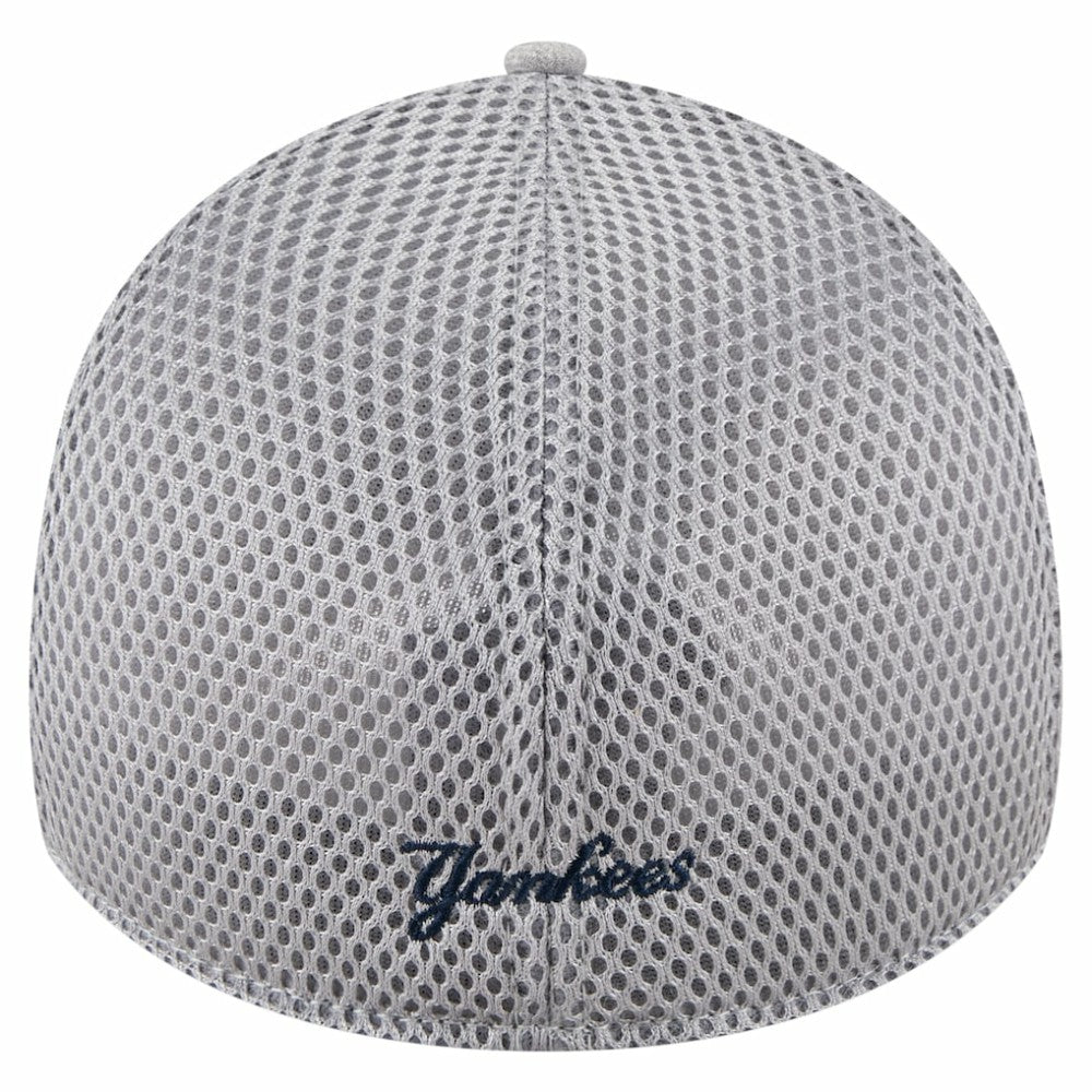 Gray New York Yankees New Era Visor Paint Splatter 39THIRTY Flex Hat