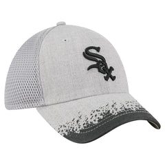 Gray Chicago White Sox New Era Visor Paint Splatter 39THIRTY Flex Hat