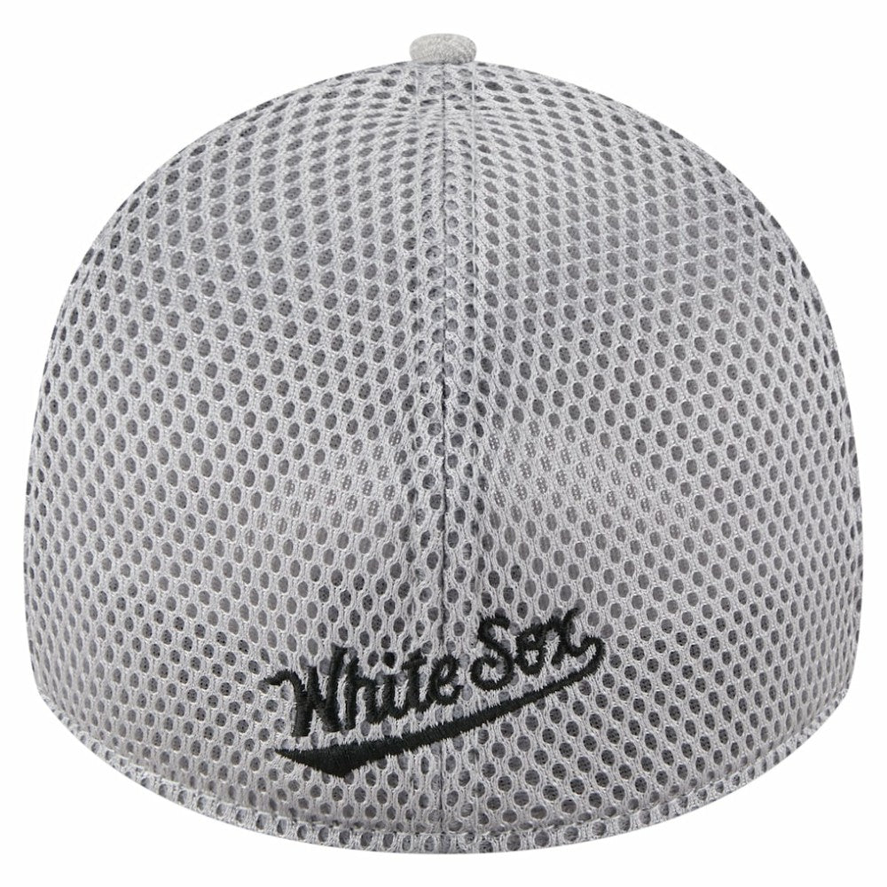 Gray Chicago White Sox New Era Visor Paint Splatter 39THIRTY Flex Hat