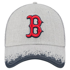 Gray Boston Red Sox New Era Visor Paint Splatter 39THIRTY Flex Hat