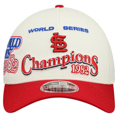 Cream/Red St. Louis Cardinals New Era World Series 9FORTY M-Crown Adjustable Hat