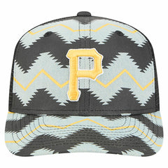 Denim/Black Pittsburgh Pirates New Era Aztec Denim 9SEVENTY Adjustable Hat