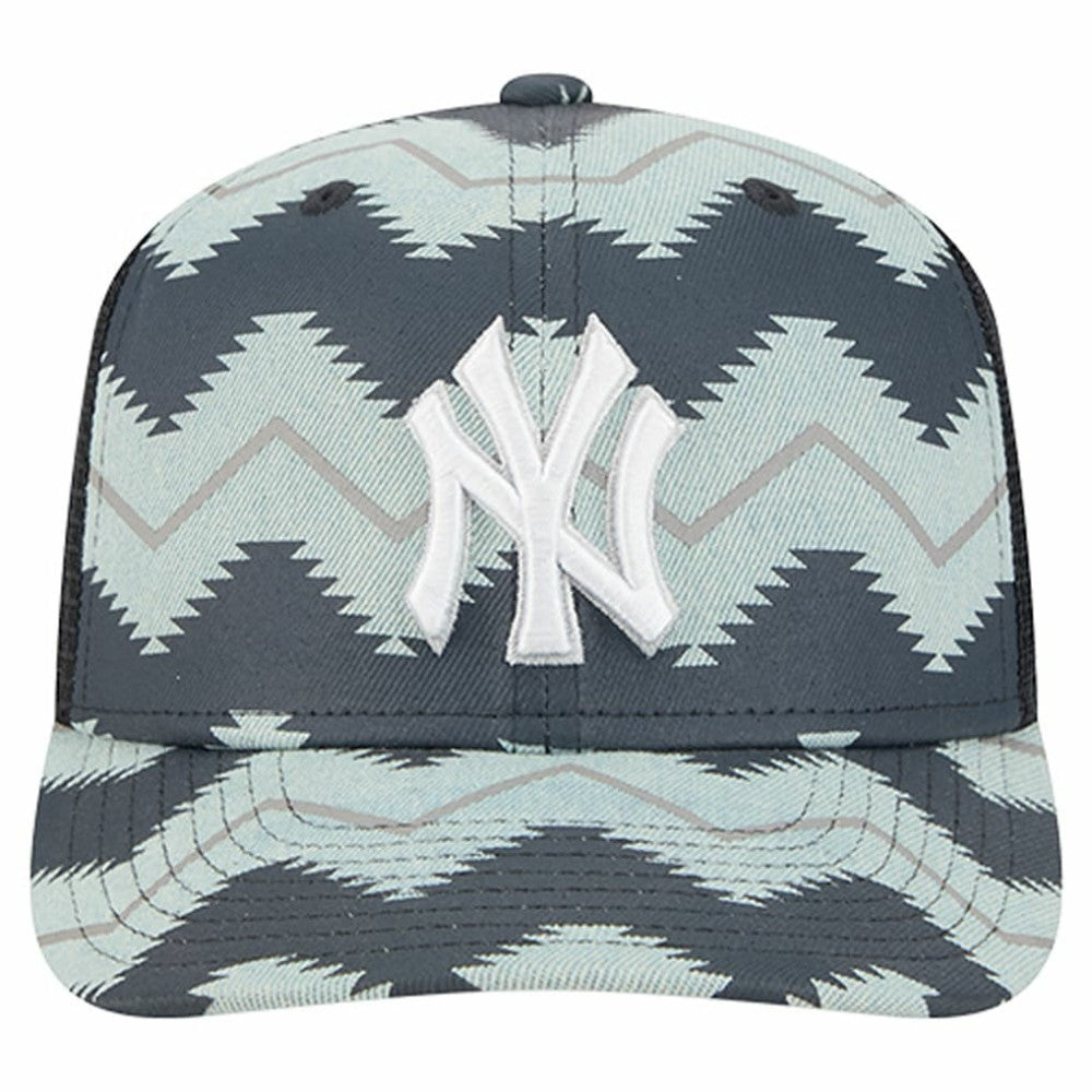 Denim/Navy New York Yankees New Era Aztec Denim 9SEVENTY Adjustable Hat