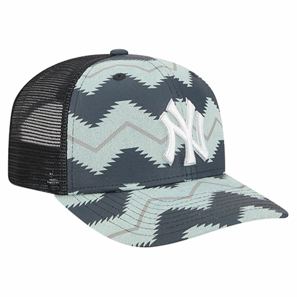Denim/Navy New York Yankees New Era Aztec Denim 9SEVENTY Adjustable Hat