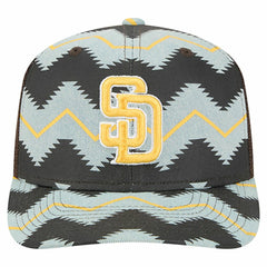 Denim/Brown San Diego Padres New Era Aztec Denim 9SEVENTY Adjustable Hat
