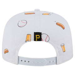 White Pittsburgh Pirates New Era Team Cheer Rope 19TWENTY Adjustable Hat