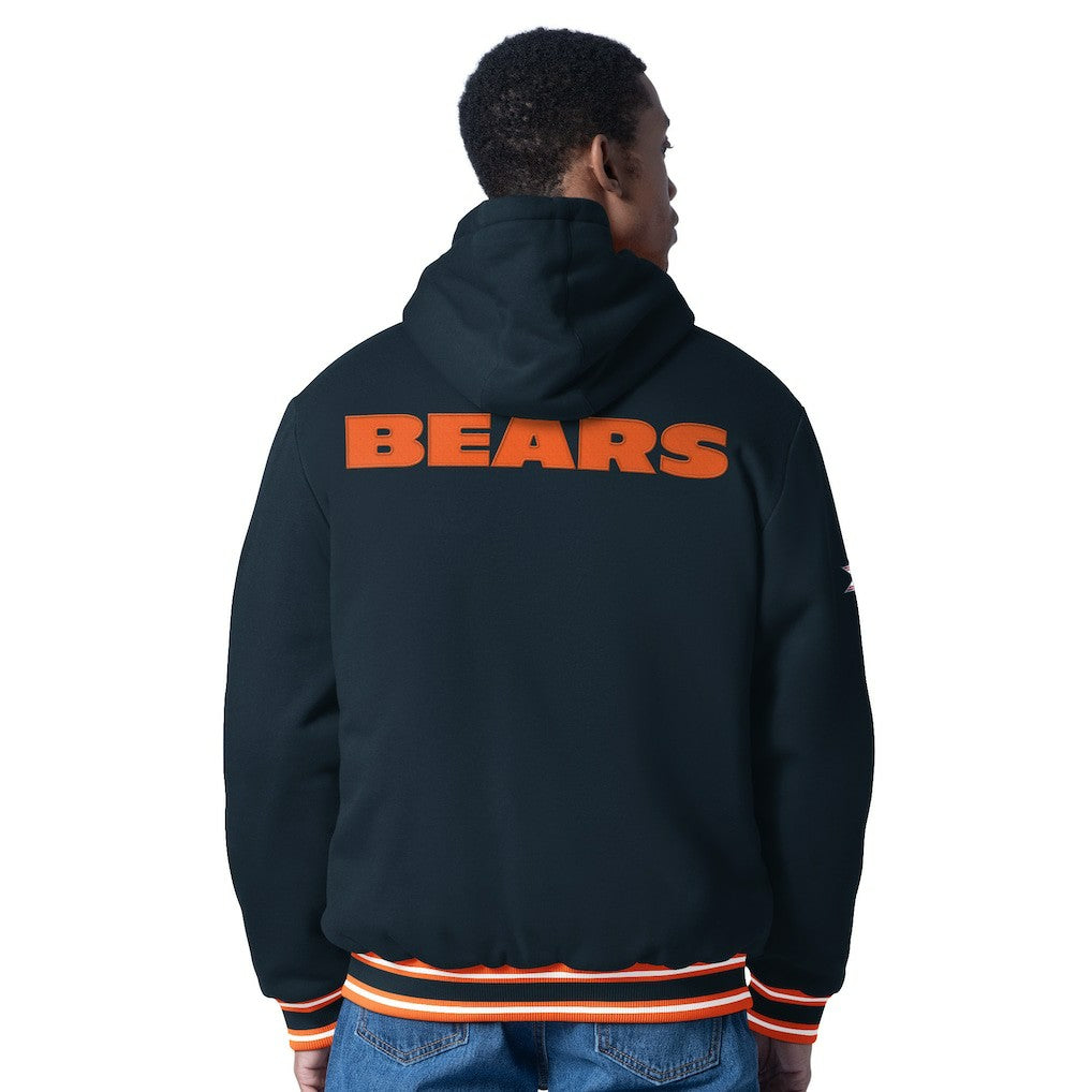 G-III Sports by Carl Banks Power Forward Commemorative Full-Zip Hooded Jacket - Chicago Bears Jackets