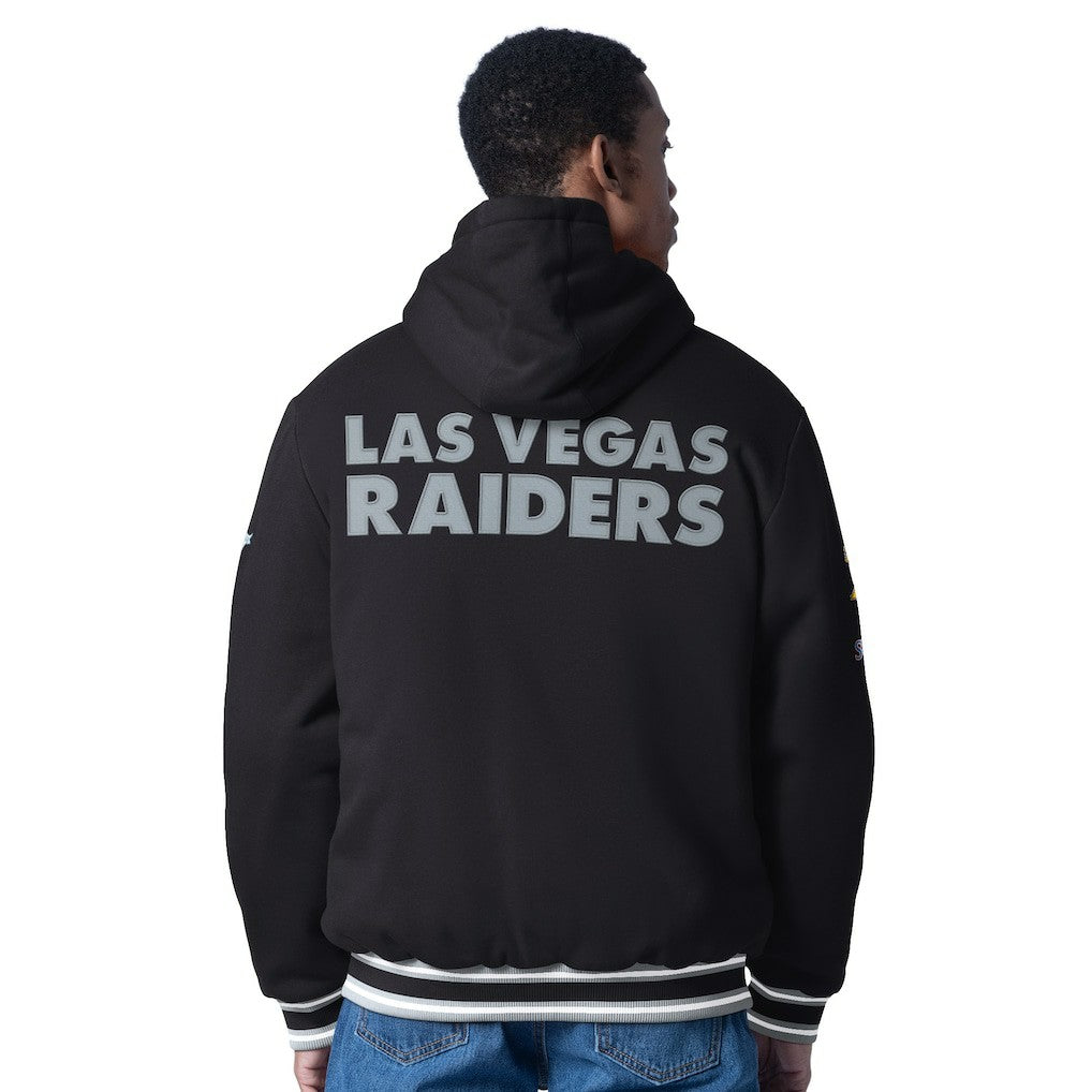 G-III Sports by Carl Banks Power Forward Commemorative Full-Zip Hooded Jacket - Las Vegas Raiders Jackets