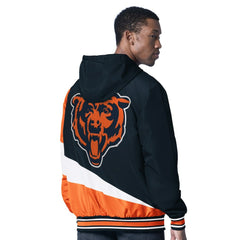 G-III Sports by Carl Banks Dual Threat Reversable Full-Zip Hooded Jacket - Chicago Bears Jackets