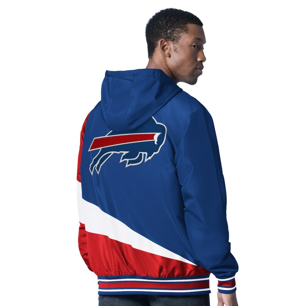 G-III Sports by Carl Banks Dual Threat Reversable Full-Zip Hooded Jacket - Buffalo Bills Jackets