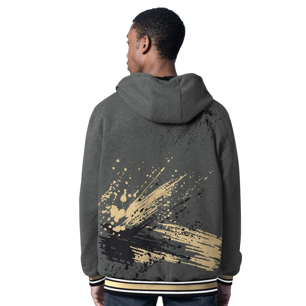 G-III Sports by Carl Banks Dual Threat Reversable Full-Zip Hooded Jacket - New Orleans Saints Jackets