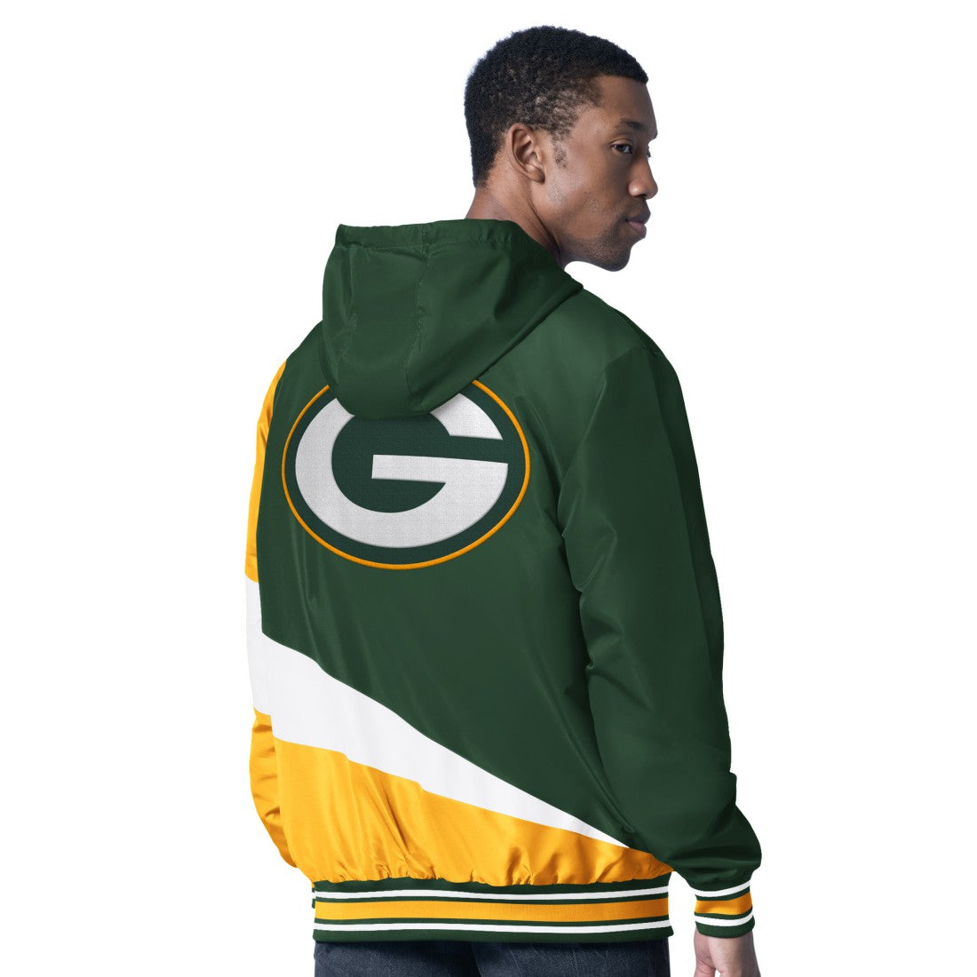 G-III Sports by Carl Banks Dual Threat Reversable Full-Zip Hooded Jacket - Green Bay Packers Jackets