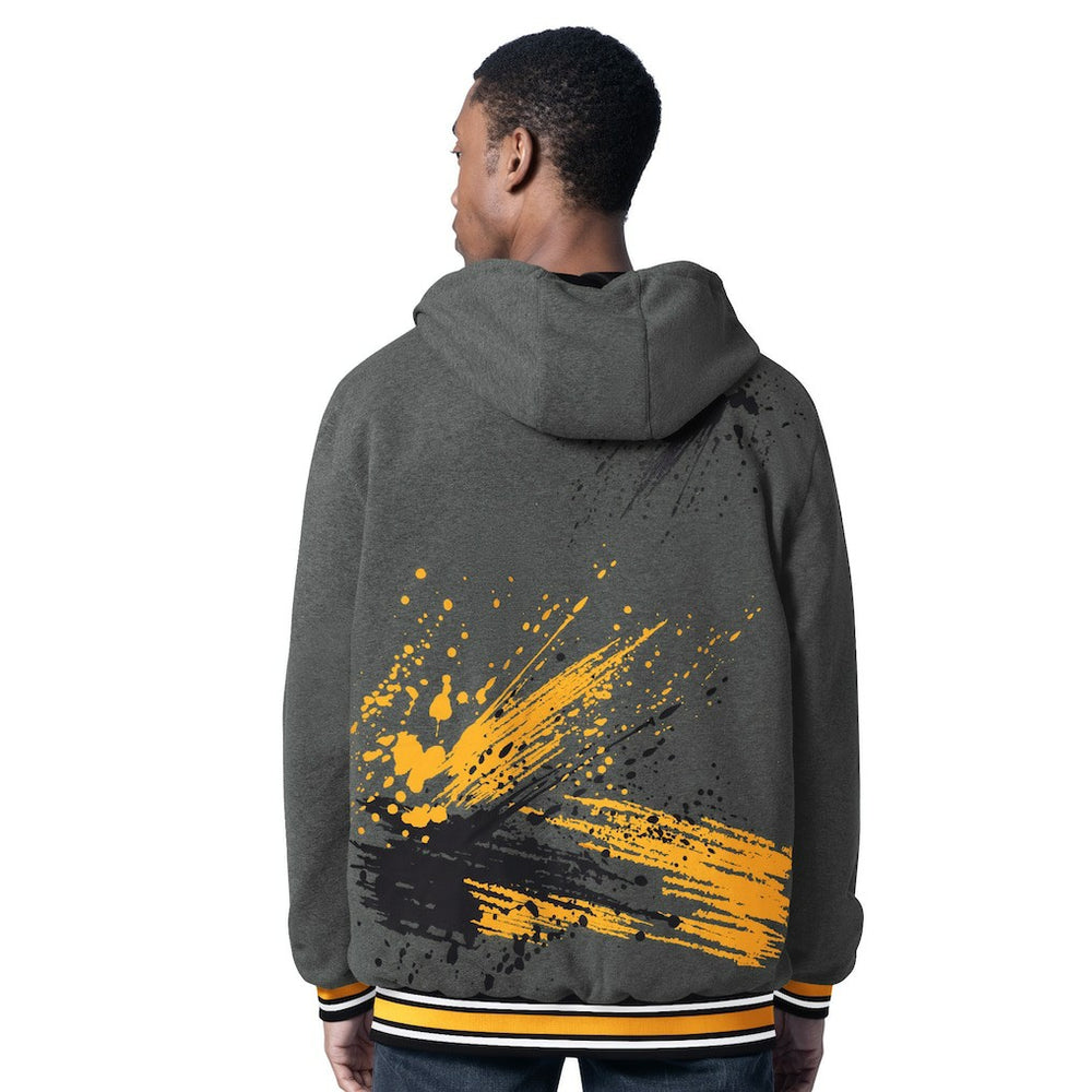 G-III Sports by Carl Banks Dual Threat Reversable Full-Zip Hooded Jacket - Pittsburgh Steelers Jackets