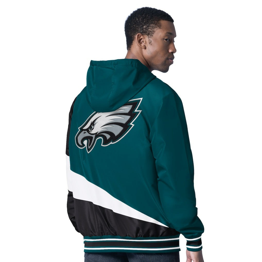 G-III Sports by Carl Banks Dual Threat Reversable Full-Zip Hooded Jacket - Philadelphia Eagles Jackets